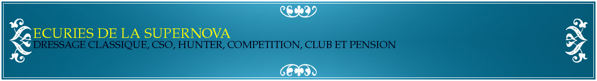 ECURIES DE LA SUPERNOVA